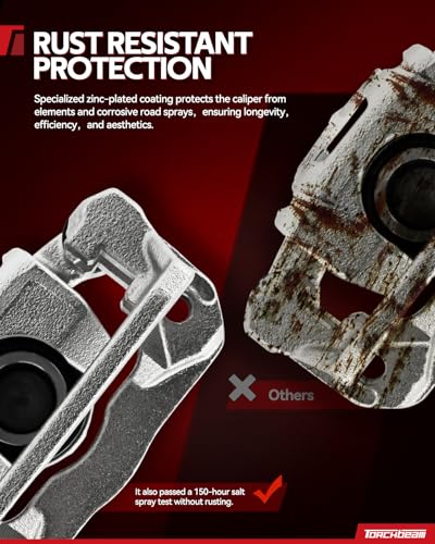 Image of Torchbeam Rear Brake Caliper Right for Honda 2013-2017 Accord, Rear Right Caliper Replace # 19B7096