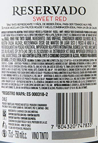 Concha y Toro Reservado Sweet Red 750ml