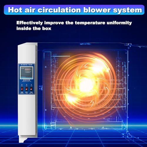 Lab Blast Drying Oven Heating Electric Constant Temperature with Digital Forced Air Convection, Intelligent Control for Precise Heating Applications