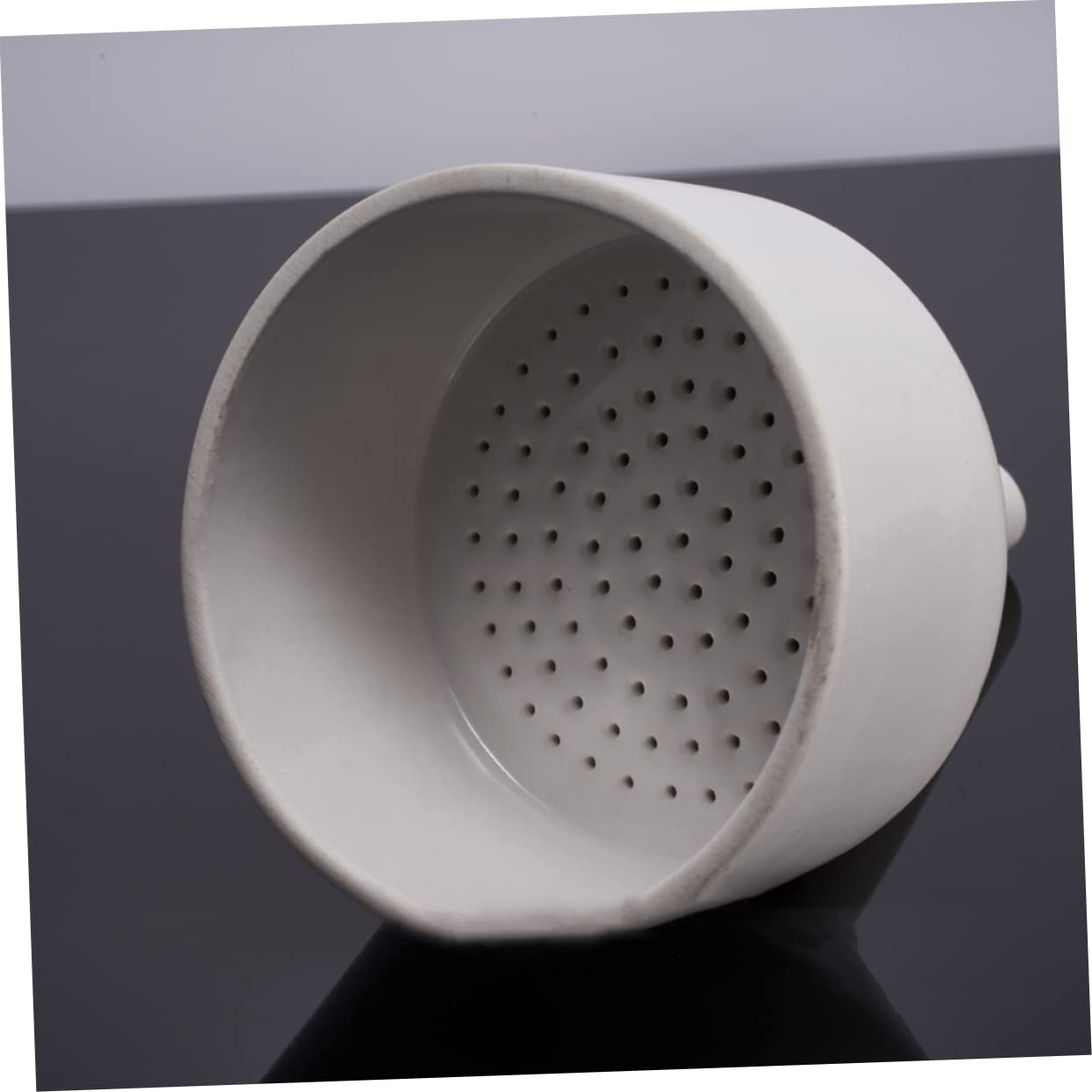 MUSISALY Laboratory Funnel Buchner Funnel Tool Labs Filtration Funnel Buchner Filtration Chemistry Funnel Filter Paper Funnel Filtering Funnel Flask Chemical Filter Funnel White Ceramics