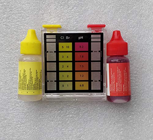 Image of Swimming Pool PH Chlorine Water Quality Test Kit
