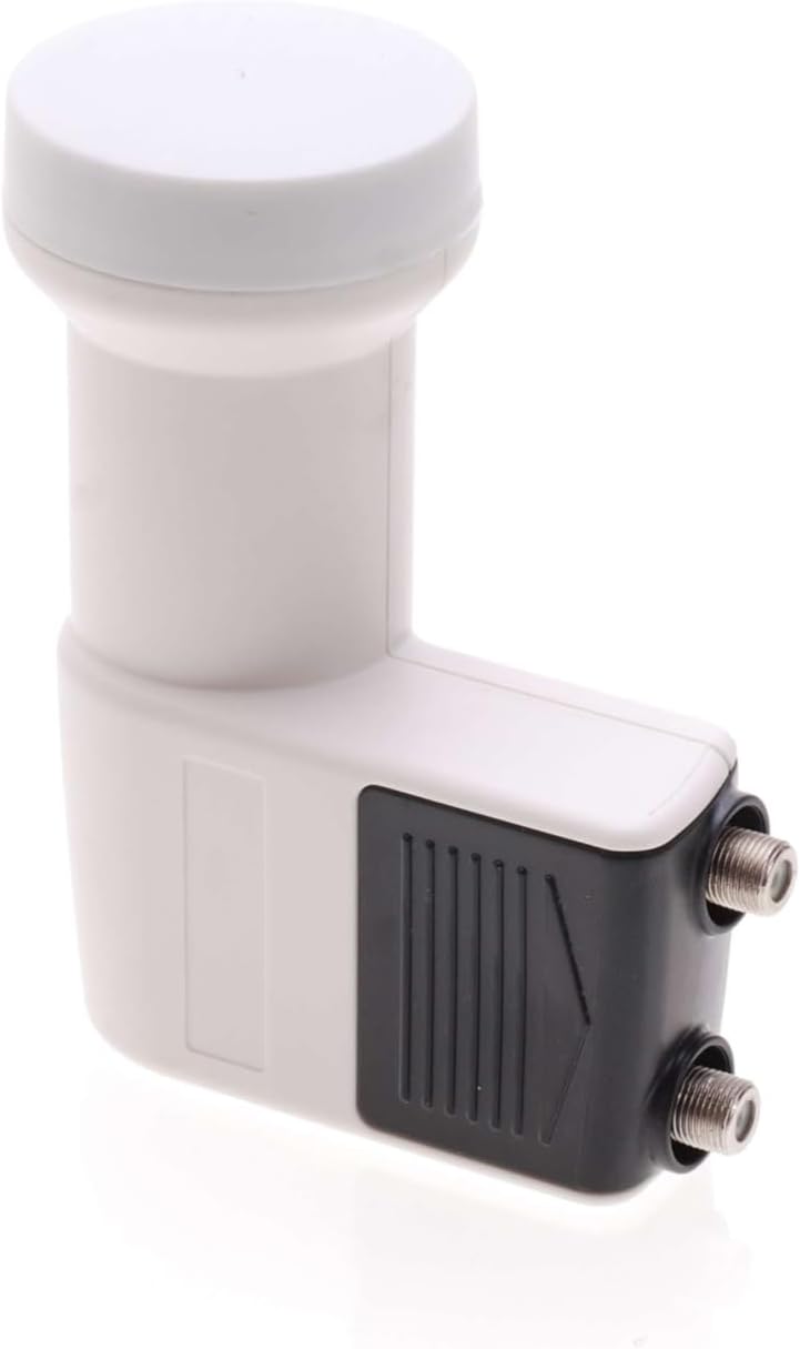 Universal Dual LNB 0.3db Polarized HD Digital Satellite Signal Receiver for Dish Antennas – High Gain, Low Noise, Weatherproof Design