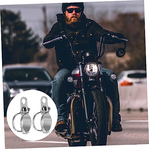 SUPVOX 2 Peças De Suportes De Montagem Suporte De Farol Virar Suporte De Motocicleta Suporte Modific