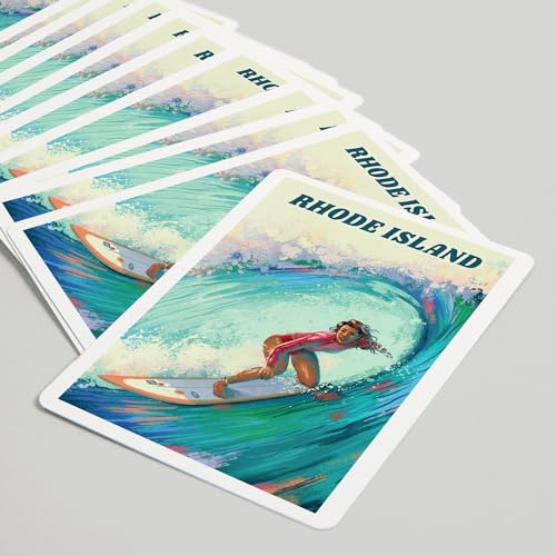 Baraja de cartas Póker Rhode Island Vitamin Sea 52 cartas miniatura 5
