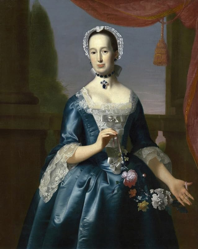 Anne Fairchild Bowler (Pani Metcalf Bowler) (ok. 1763) plakat wydruk autorstwa Johna Singletona Copleya (24 x 36)
