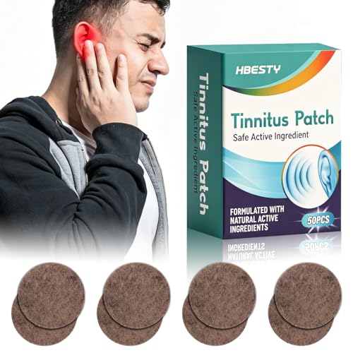 Tinnitus Relief for Ringing Ears Ear Health Patches for Middle-Aged and Elderly People with Tinnitus and Deafness can Relieve Tinnitus. 50 Patches