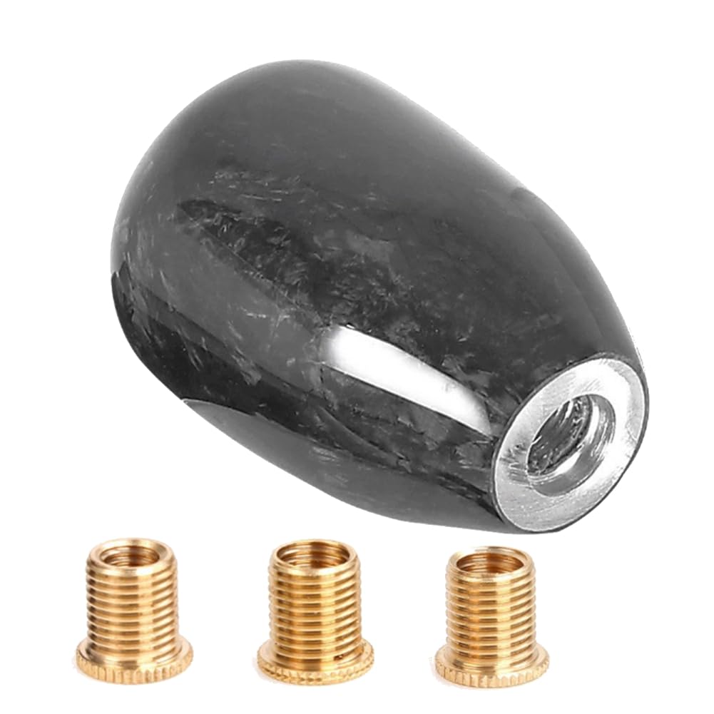 Ijsdnvjndx Forging Pattern Car Gear Shift Knob Stick Mt At Gearstick Lever Shifter Knobs Universal Car Accessories