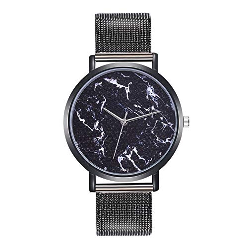 Preisvergleich Produktbild Gusaman KO40 Dame legiertem Stahl Bügeluhr Quarz Farbe sehen