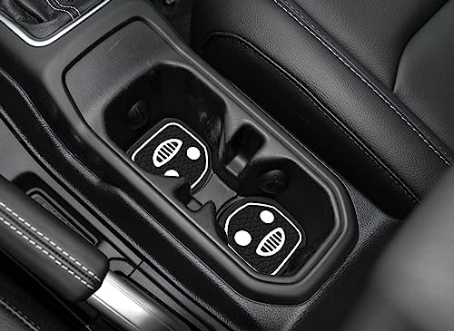 Insertos para Portavasos de Auto Kit 4 Piezas Blanco miniatura 5