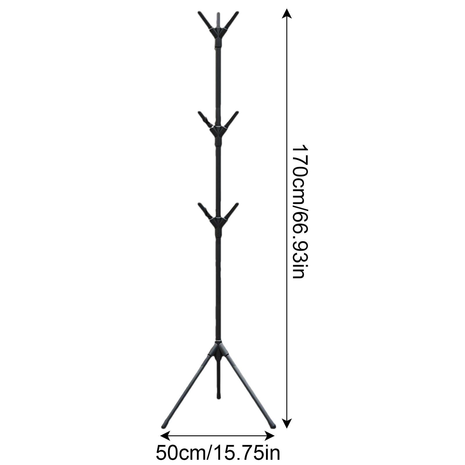 Porte-Manteau Arbre Autonome - Support Chapeaux Vestes Parapluies - Rangement Élégant Maison Bureau