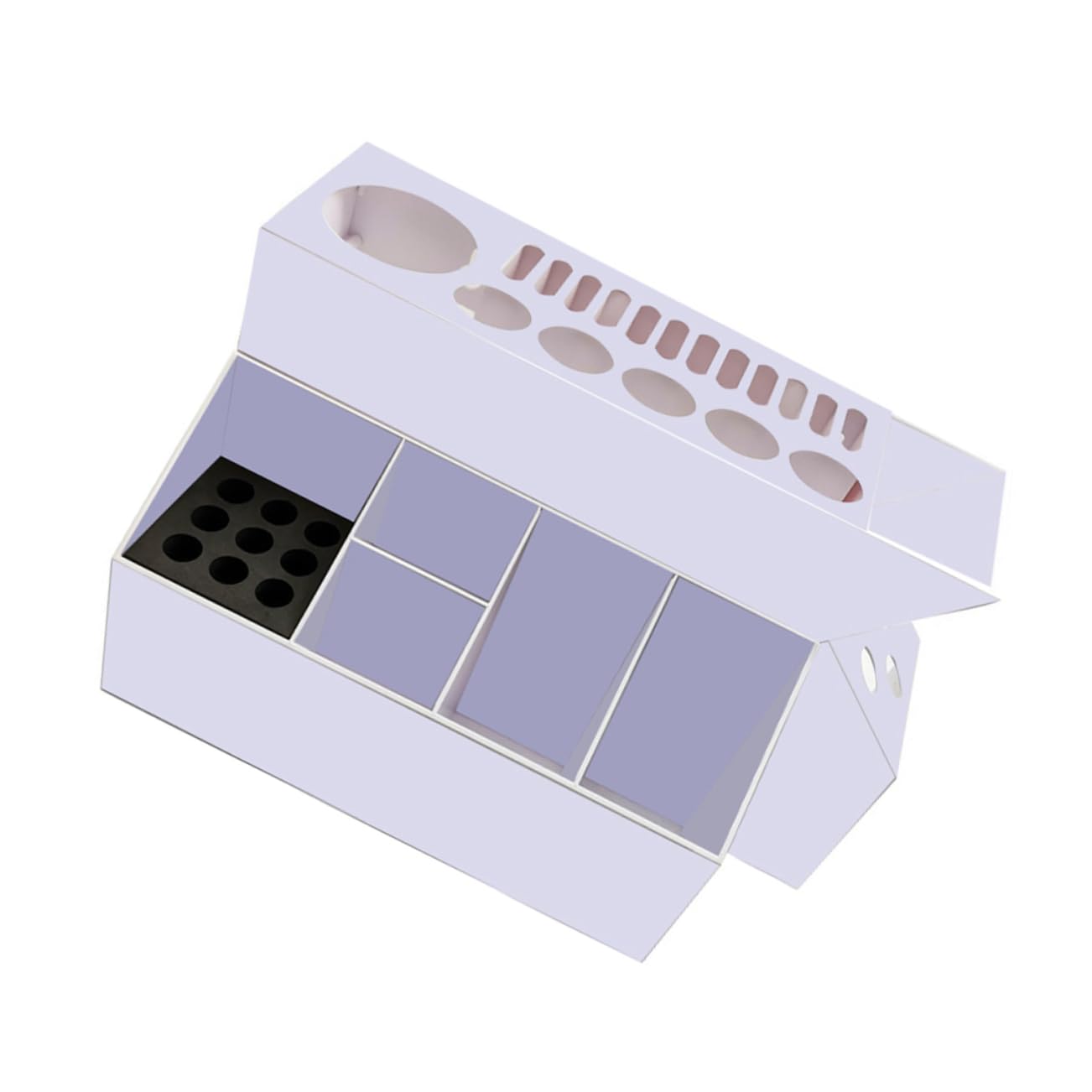 Anneome Scissors Socket Box Hair Brush Holder Barber Supplies Blow Dryer Holder Hair Tool Organizer Bathroom Organizer Countertop Bathroom Countertop Organizer Hair Product Organizer