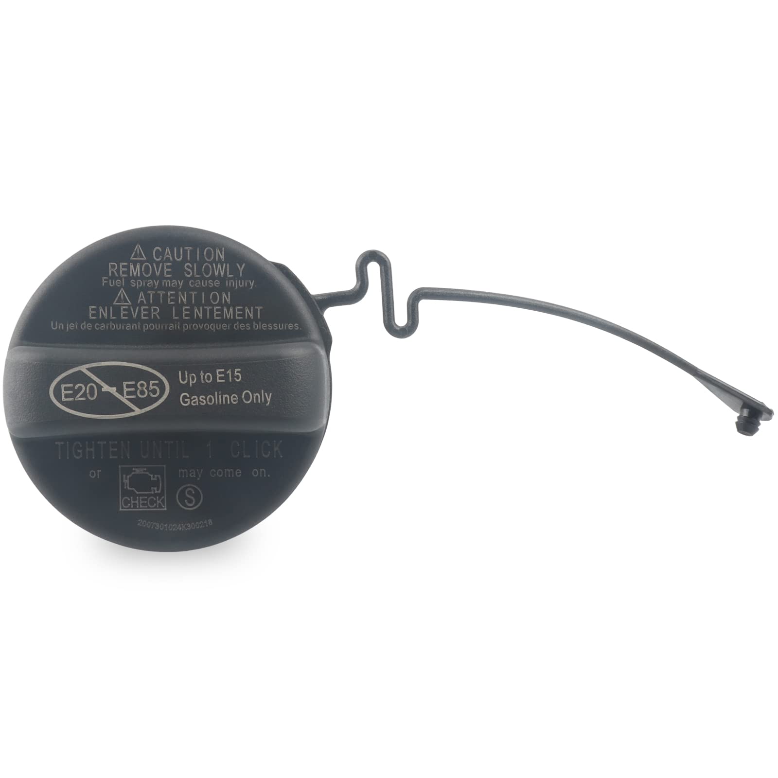 Gas Cap, Fuel Cap 77300-53020 Compatible with Toyota Lexus - 2015-2021 4Runner, 2015-2020 Land Cruiser GX460 RC350, 2014-2018 RAV4 ES350, 2015-2018 Yaris, 2014-2020 GS350 IS350, 2016-2020 RC300, More