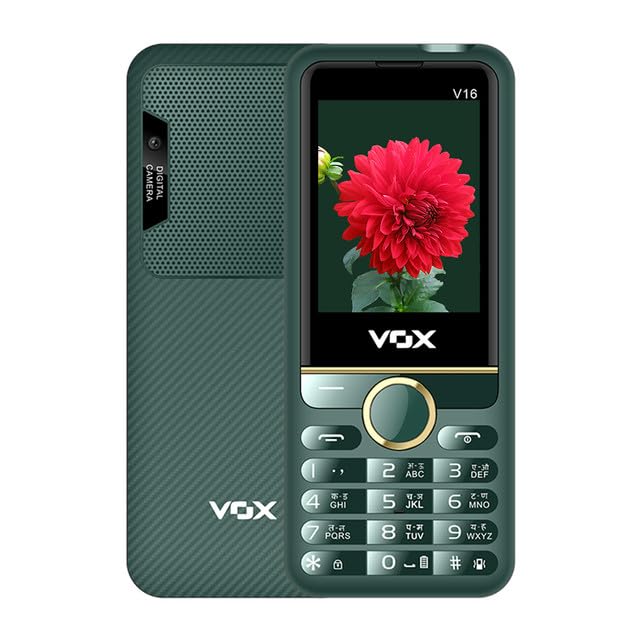 Vox V16 Feature Keypad Mobile with 2500mAh Battery, 2.4" Display, Dual SIM, FM Radio & MP3 Player – Green - Review, Price and Buying Guide
