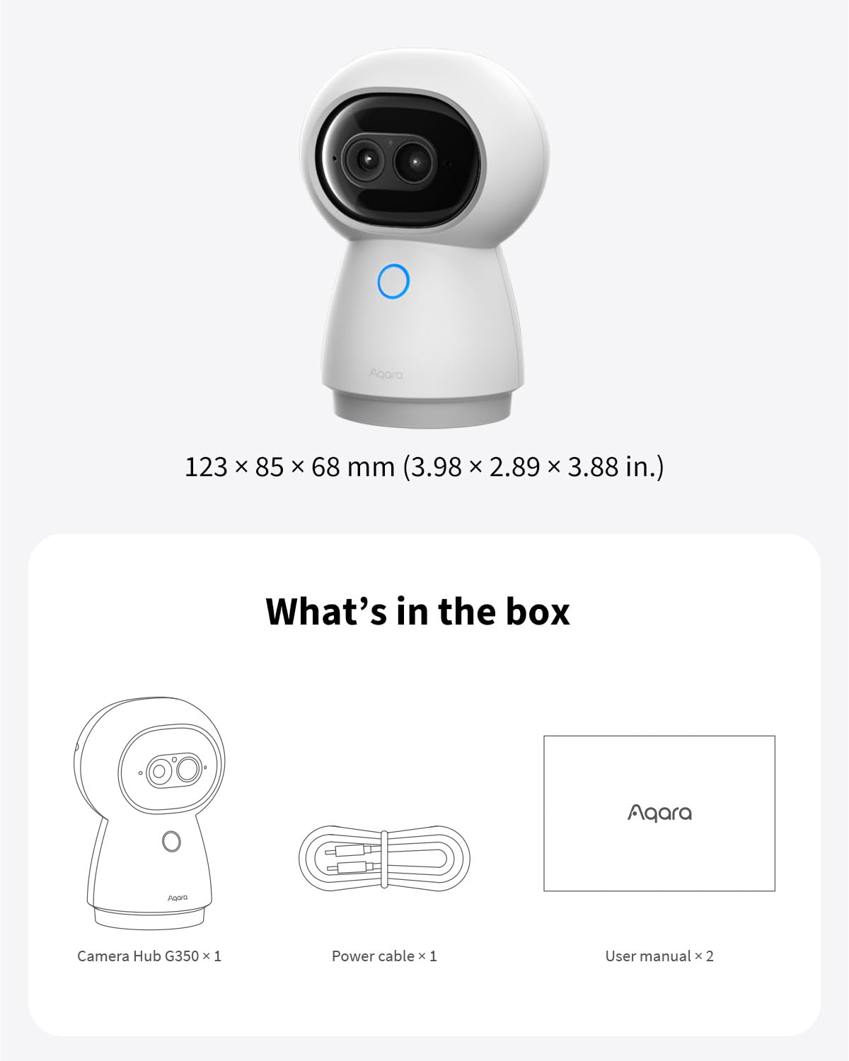Aqara G350 Security Camera - 4K UHD -7