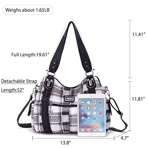 Image of Angel Barcelo Purses for Women Soft PU Leather Shoulder Bag Crossbody Purse and Handbags