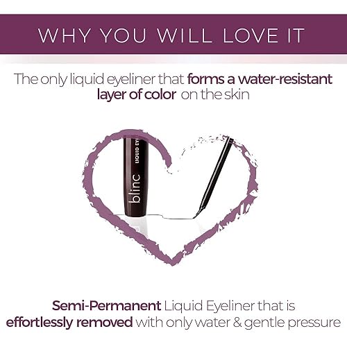 Miniatura 8 de blinc Semipermanente Líquido Delineador de ojos