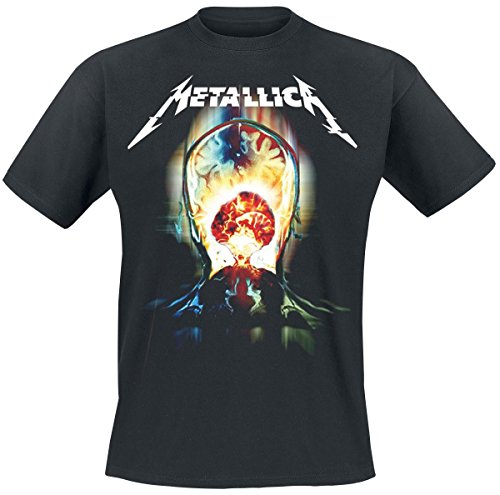T-shirt Metallica Exploded noir M vêtement rock homme