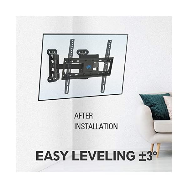 Mounting Dream MD2377-P TV Wall Mount Bracket for most of 26-50 Inch LED, LCD, OLED Flat Screen TV with Full Motion Swivel Articulating Arm - Image 6