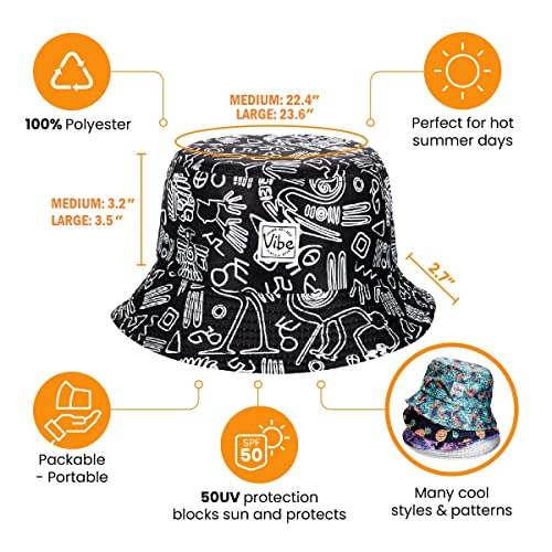 Vibe Festival Gear Bucket Hat Unisex For Men Women Fashion Fishing Hat Cute Fisherman Cap thumb #1