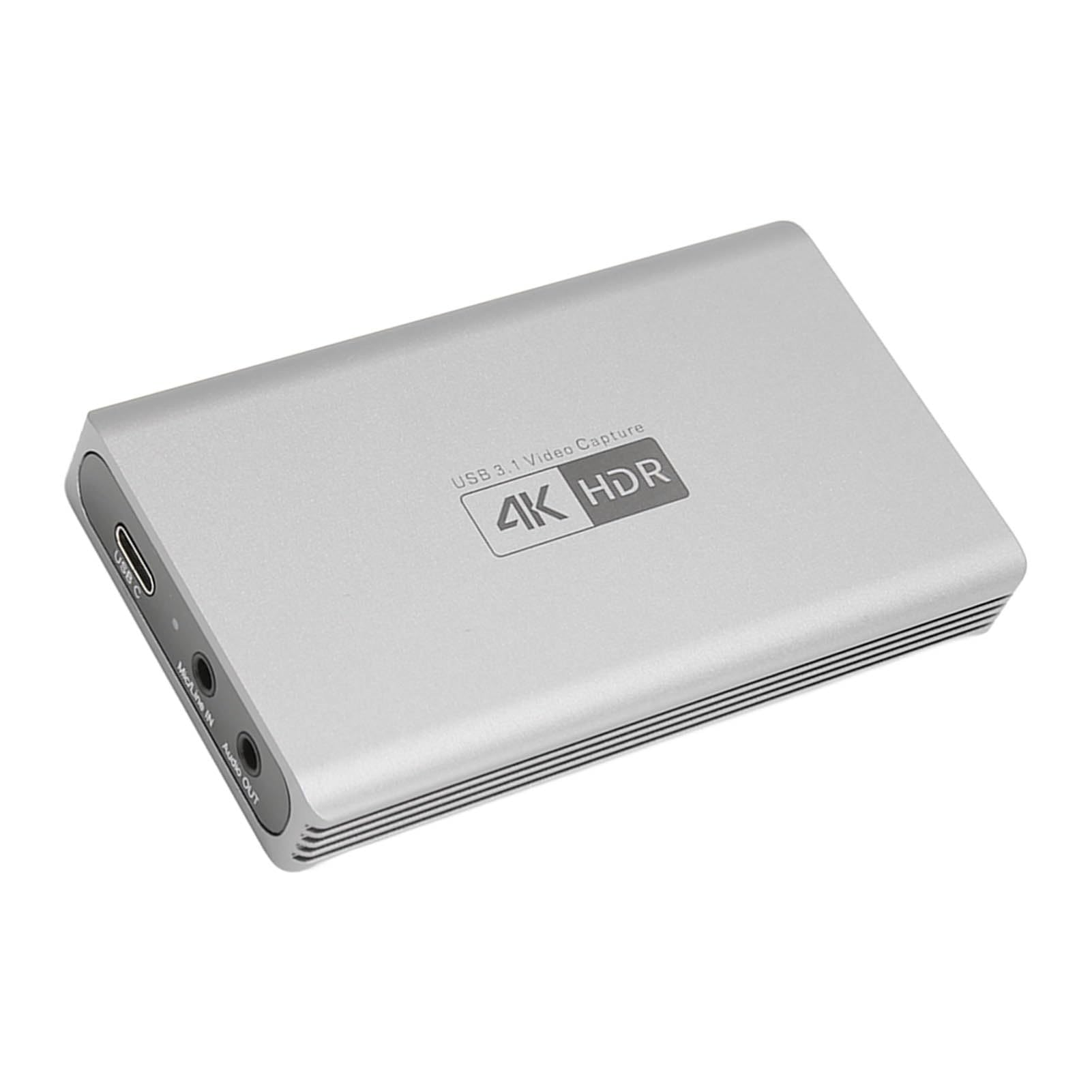 KUIDAMOS Tarjeta de Captura de Video USB C HD Excelente Rendimiento Plug and Play para Transmisión en de Comercio Electrónico 1 Unidad (HC-367)