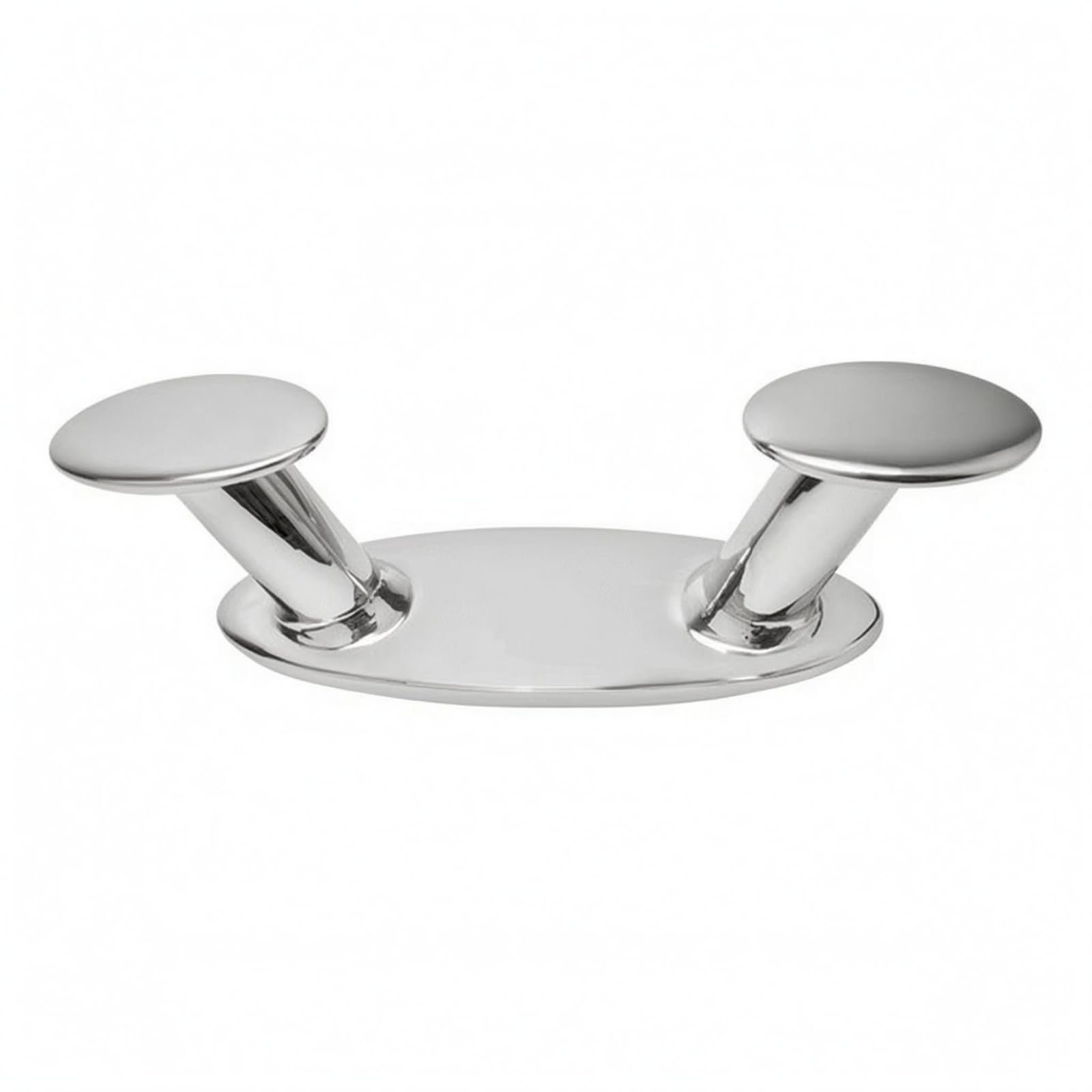 MagiDeal Galloccia di Ormeggio Marittimo Galloccia Ormeggio Pontile Attrezzatura Nautica in Acciaio Inox 316 Resistente per Ormeggio E Legatura Cime Adatta per Barche Porti Turistici