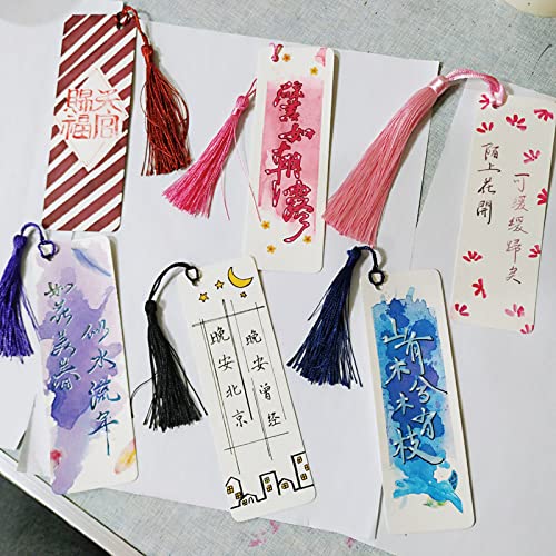 Segnalibri in Cartoncino con Fori Marcatori di