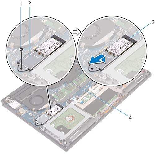 Soporte NVME M.2 SSD para Dell XPS 13 9380 Trabaja sin Pausas 5