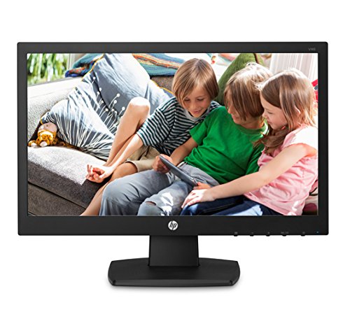 Image of HP V193 G9W86AA 18.5-inch LED Backlit Computer Monitor (Black) VGA