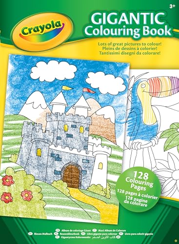 CRAYOLA Gigantic Colouring Book | 128 A4 Pages of...