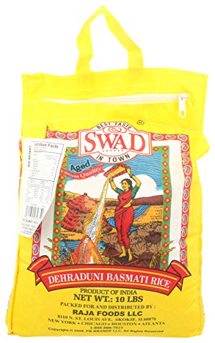 Swad Rice Basmati, 10-Pounds #TOP1