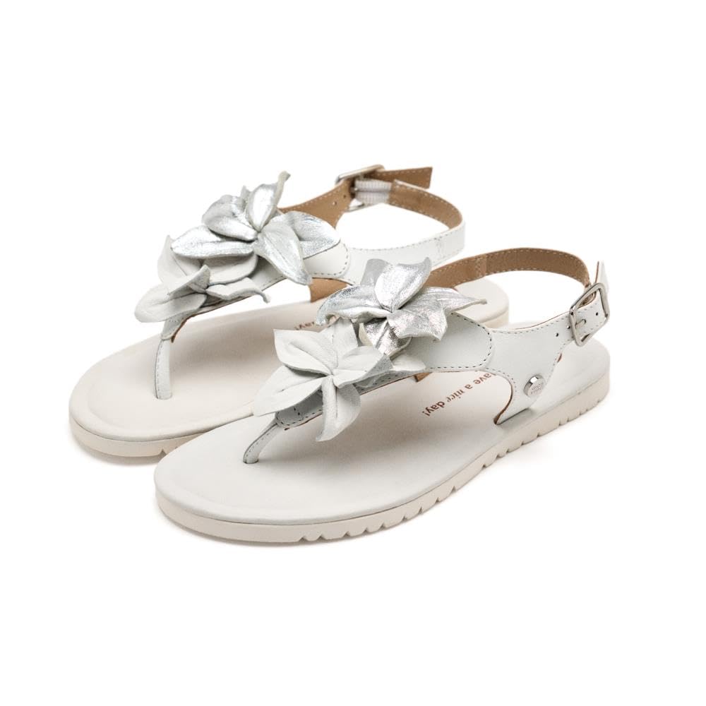 GIOSEPPO LINNEUS, Flat Sandals, White, 38 EU, white, 5 UK