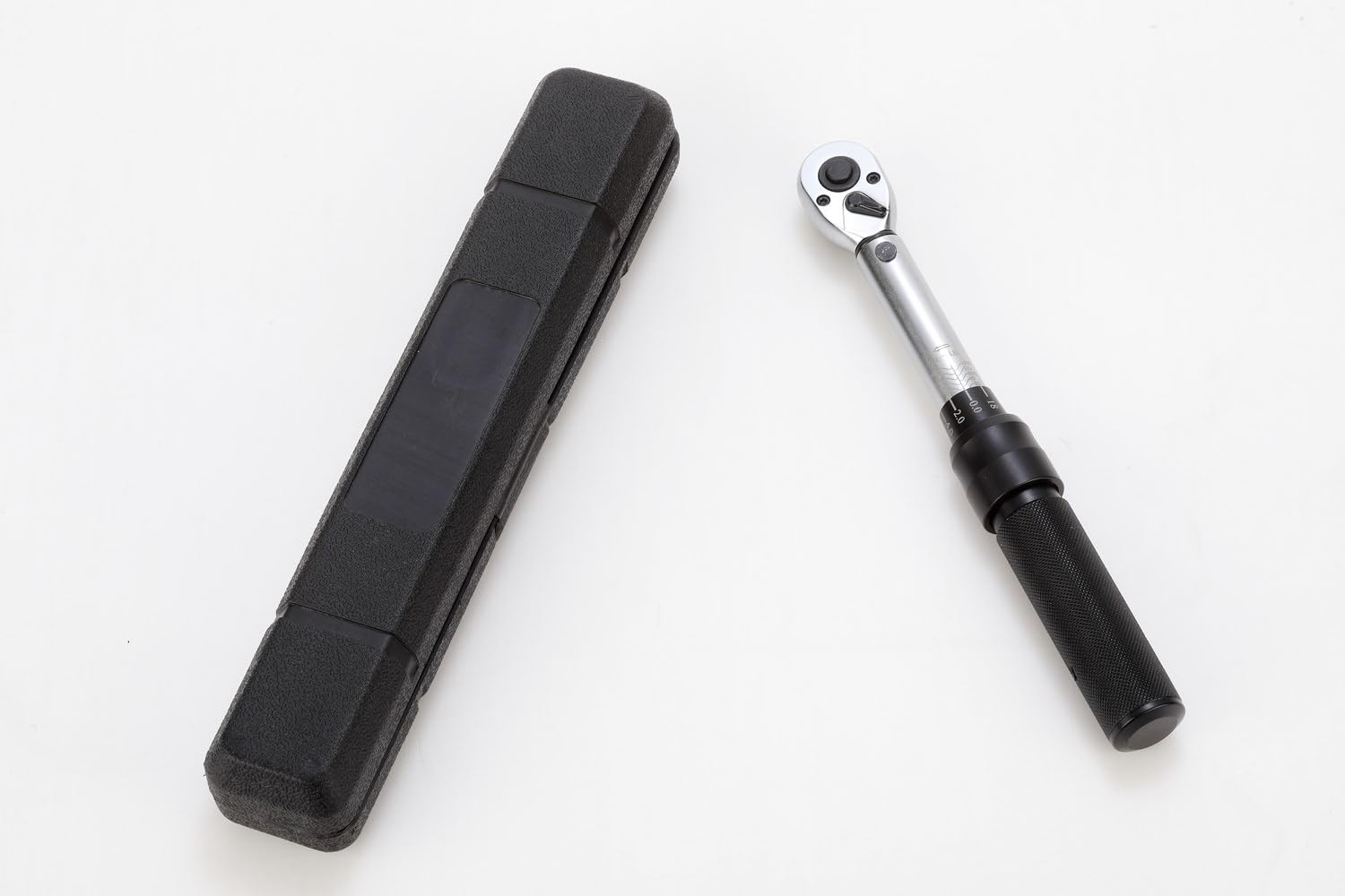 FLZOSPER 1/4-inch Drive Dual-Direction Adjustable Click Torque Wrench, 17.7-221.1 ft.-lb./ 2~25 N/m