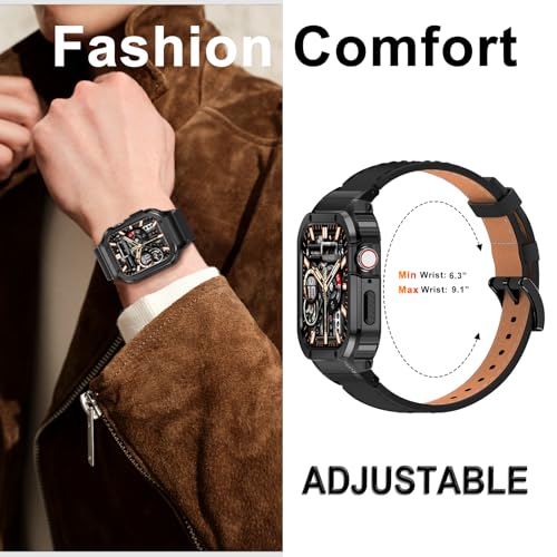 Image of Suplink Stainless Steel Metal Band Compatible with Apple Watch 45m 44mm 42mm 41mm 40mm 38mm, Metal Replacement Strap for iWatch Bands Series 8 7 6 5 4 3 2 1 SE