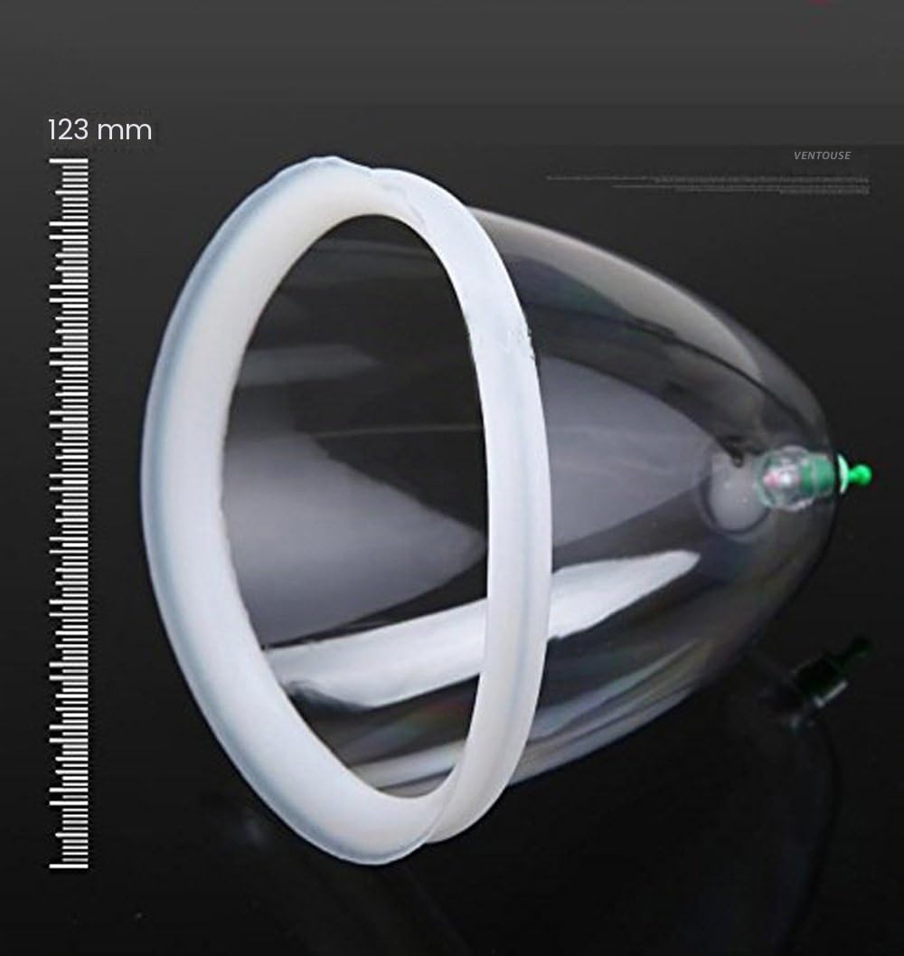 Pompe à ventouse pour femme - 2 tasses de massage sous vide - Ensemble de ventouses pour mamelon, corps, dos, allaitement