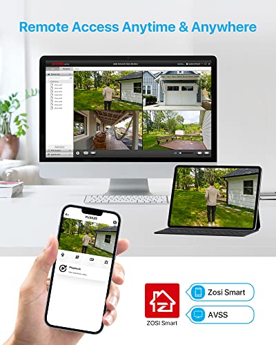 Outdoor Security Camera System with NVR