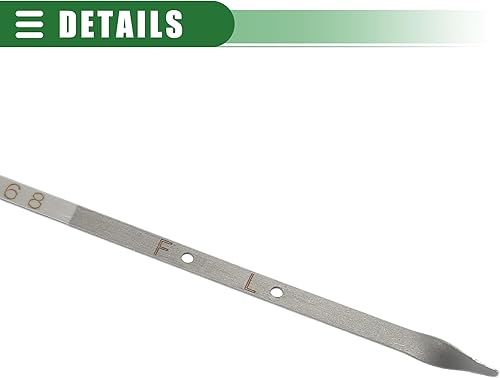 Miniatura 6 de Motoforti Indicador de varilla de medición de aceite de motor, repuesto de varilla de aceite para Mitsubishi Lancer 2008-2017, plástico metálico,