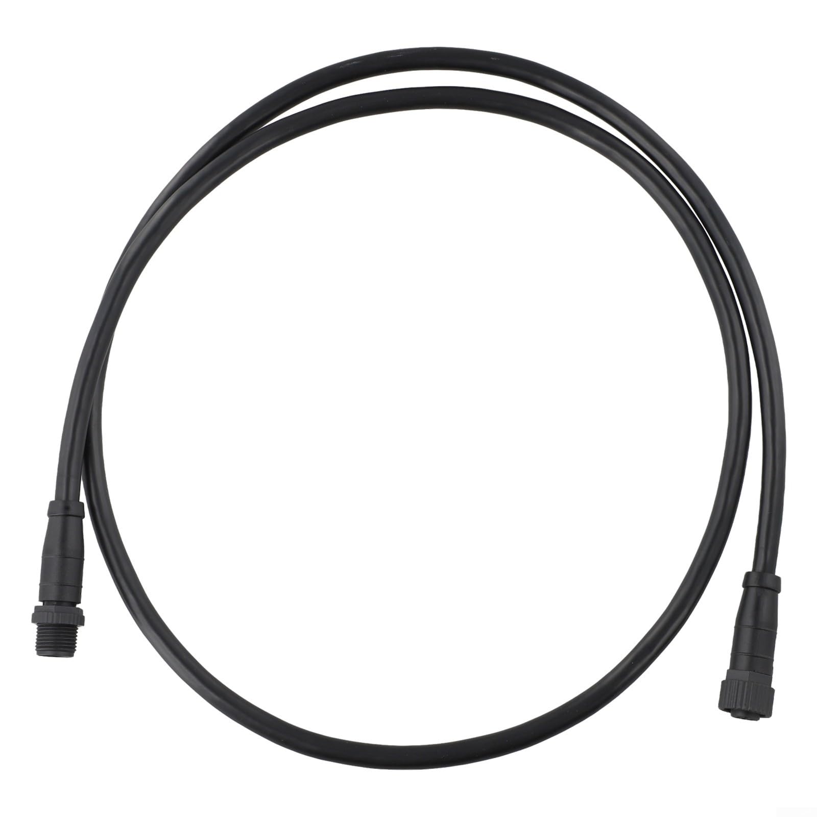 Yhenlovtt Cable Compat Conector de plástico de latón resistente al agua macho para M125p 2000 Backbone Drop Marine Ip67 1m/2m/Nmea a hembra (1 metro)