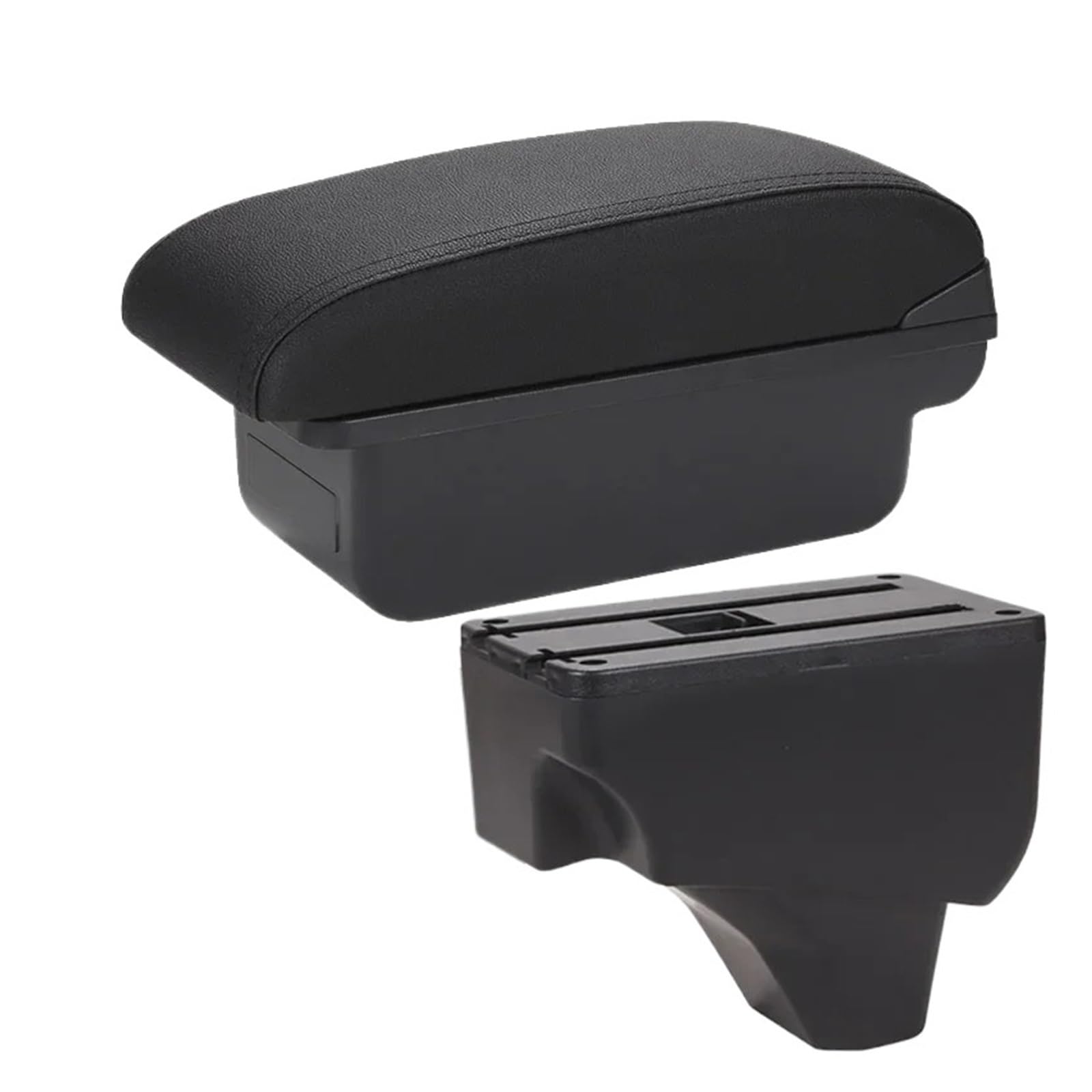 Per Peugeot 208 2008 2019-2022 2023 2024 2025 Bracciolo Per Auto Parti Di Ricambio Dettagli Interni Scatola Portaoggetti Accessori Centro Bracciolo Box(C Black line NO USB)