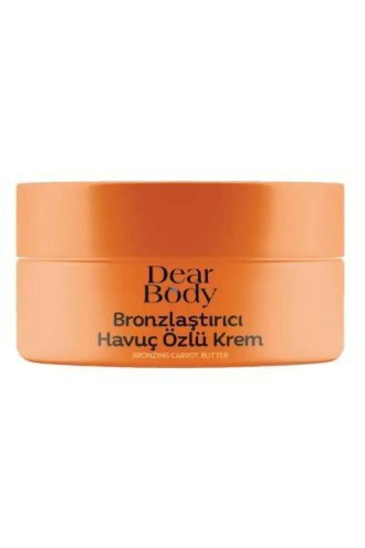 dear body Havuç Özlü Bronzlaştırıcı Güneş Kremi 200 ml, Dear Body Havuç Özlü