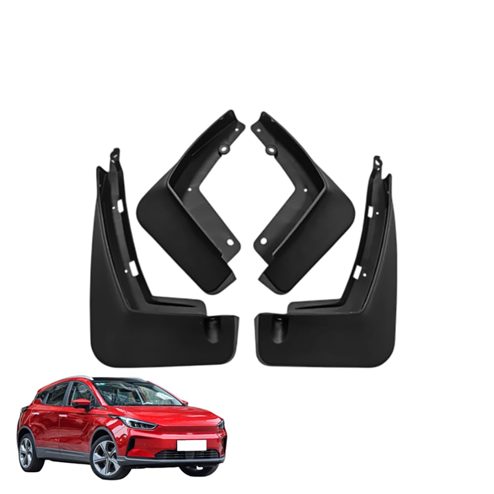 Faldillas antibarro coche para Geely Geometry C 2020 2021 | Guardabarros delanteros y traseros