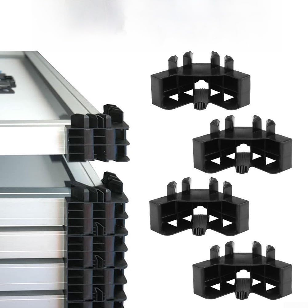 para Protector Bordes Panel Fotovoltaico PP Negro Apilable para(35mm)