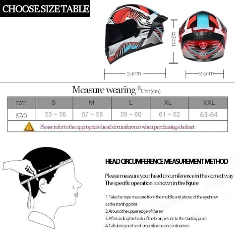 Casque moto modulable ECE avec Bluetooth et double visière flip up M - 8