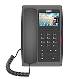 Teléfono IP para hoteles: [PoE], [WiFi 2.4G], [mensajería] y [gestión de llamadas]. [Ideal] para [comunicación eficiente] (hospedajes).