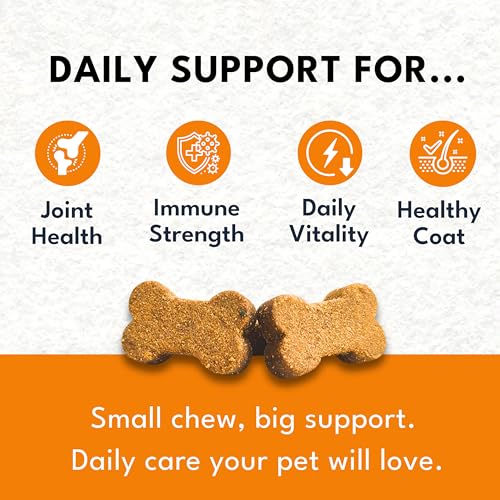 Image of Petroyale Multivitamin Chews for Cats - Cat Multivitamin Tablets - Cat Health Supplement - Daily Supplements for Cats - for Growth, Energy, Strength, Fur & Immunity - 50 chew