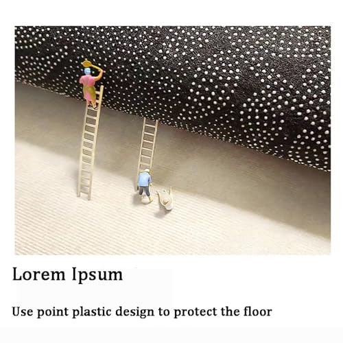 Tapis moderne antidérapant DAGIN grand format 200x300 pour maison - 7