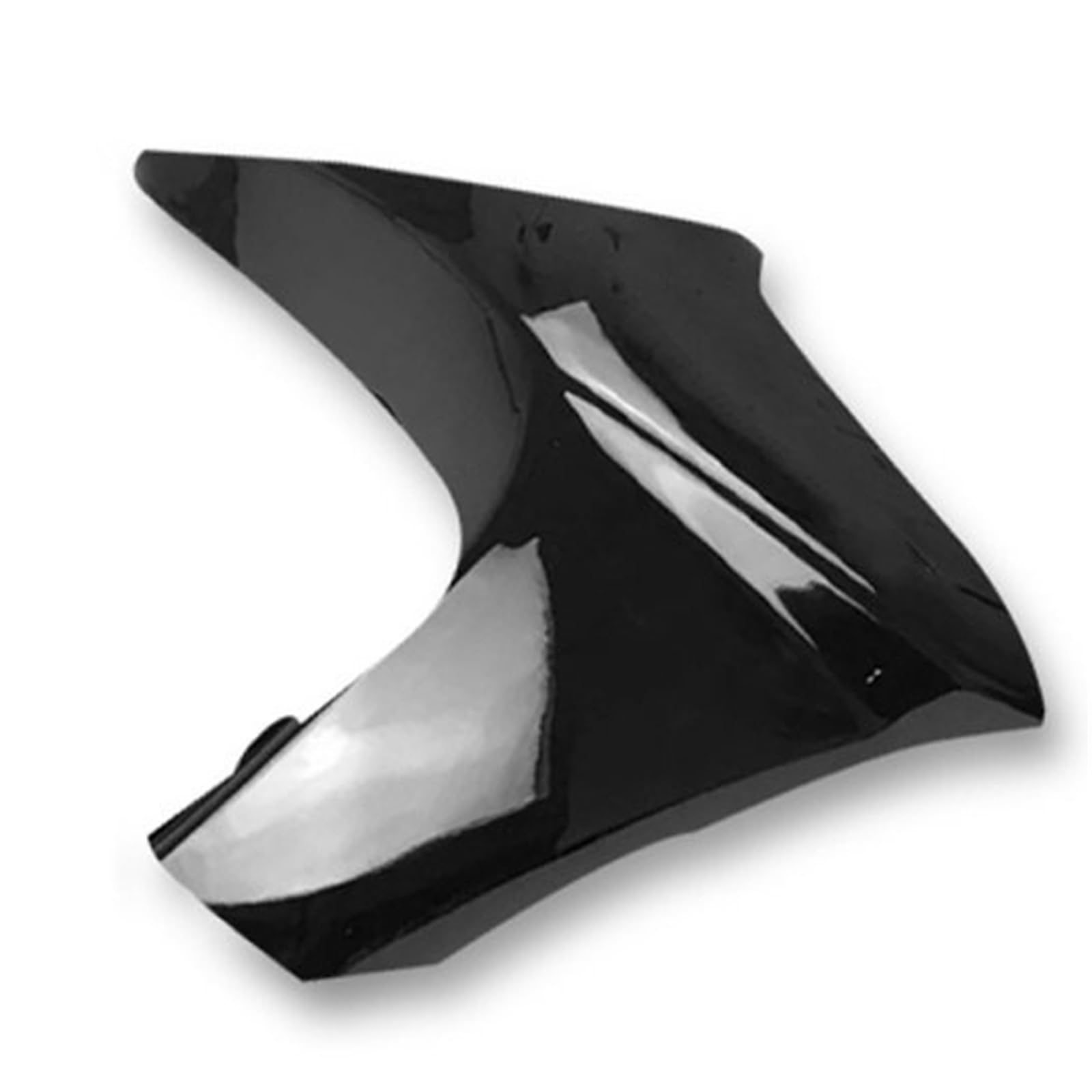 Motocykl Przednia Osłona Chłodnicy Osłony chłodnicy, prawa lub lewa strona, matowa, pasująca do Kawasaki ER6N ER 6N 2012-2016 ABS(Glossy Black-Right)