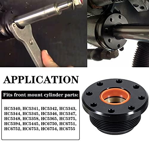 Image of Front Mount Hydraulic Steering Cylinder Seal Kit suitable for HC5340, HC5341, C5348, HC5358, HC5365, HC5375, HC6755 etc.