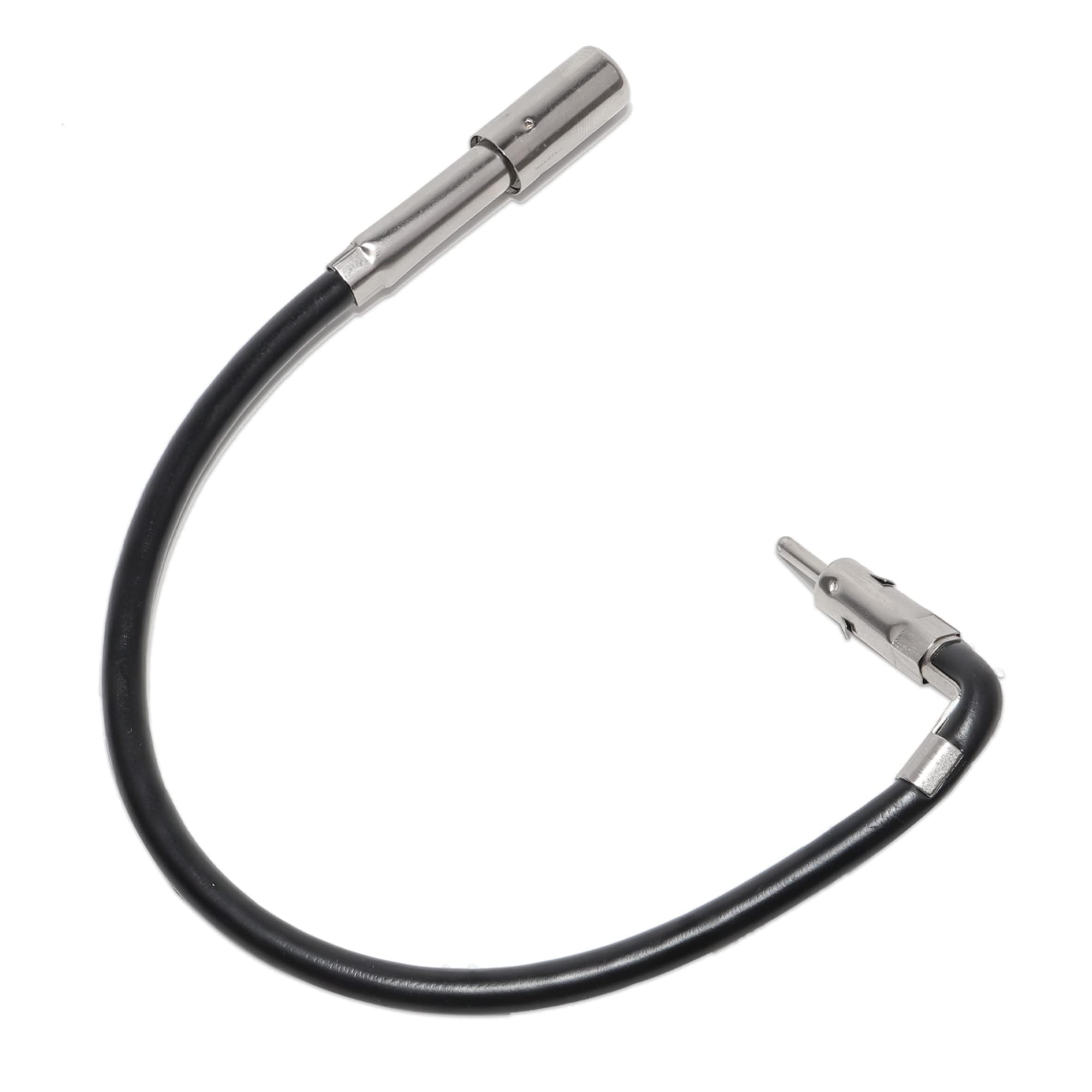 Anina Cable de extensión de antena de radio AM FM de 9 pulgadas para GM Chevrolet GMC Buick Factory de 1988 en adelante, adaptador de antena macho a hembra para vehículo estéreo con mini enchufe sin