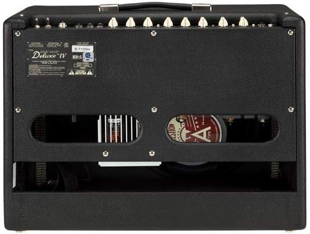 Fender Hot Rod Deluxe IV Guitar Amplifier, Black, with 2-Year Warranty