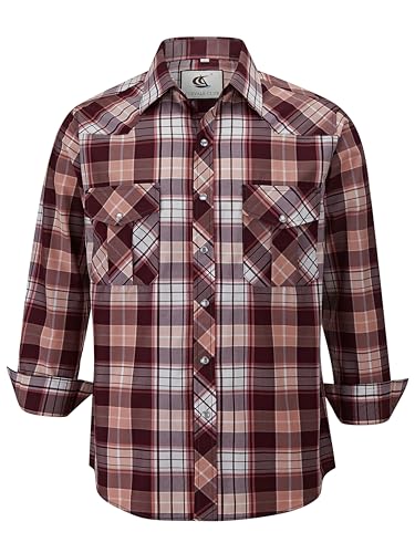 Chemise à bouton bas homme Coevals Club style occidental en coton durable